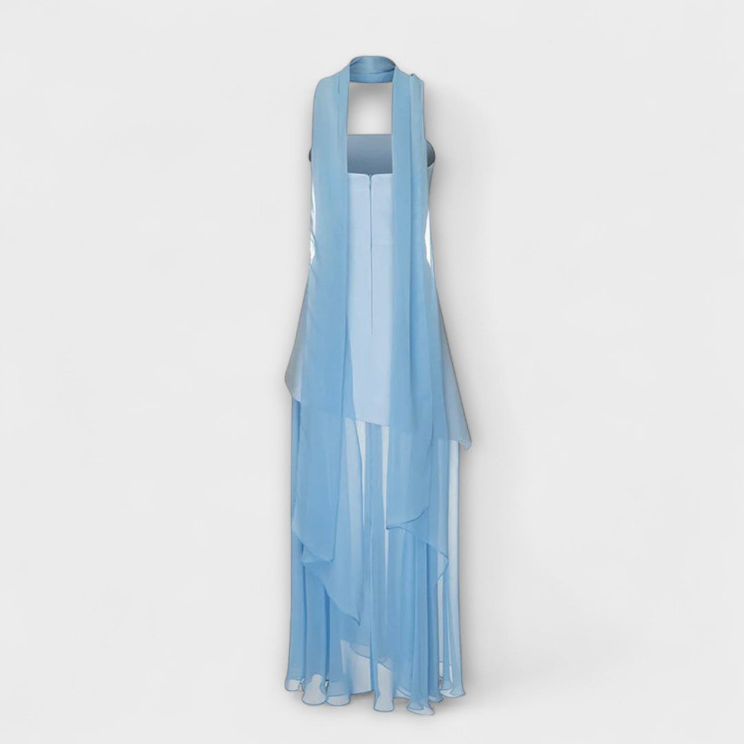 Maxi Dress Made of Chiffon