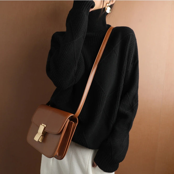 Natalie | Women’s Cozy Oversized Ribbed Knit Sweater