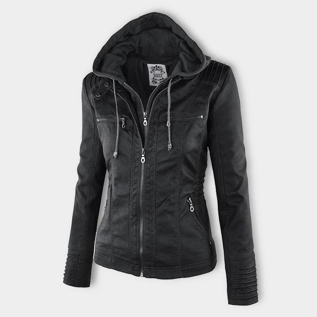 Riyana | Elegant and Street-Ready Leather Jacket