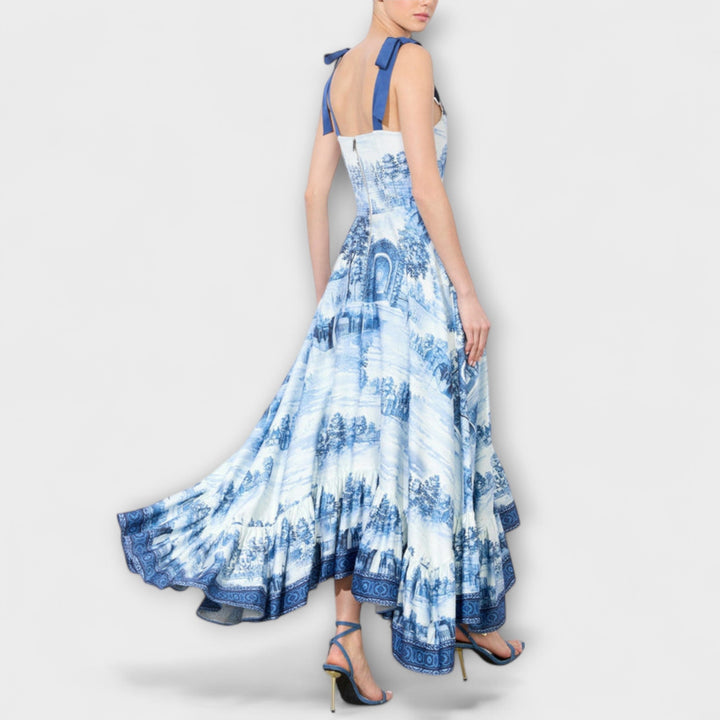 Charming Floral Maxi Dress