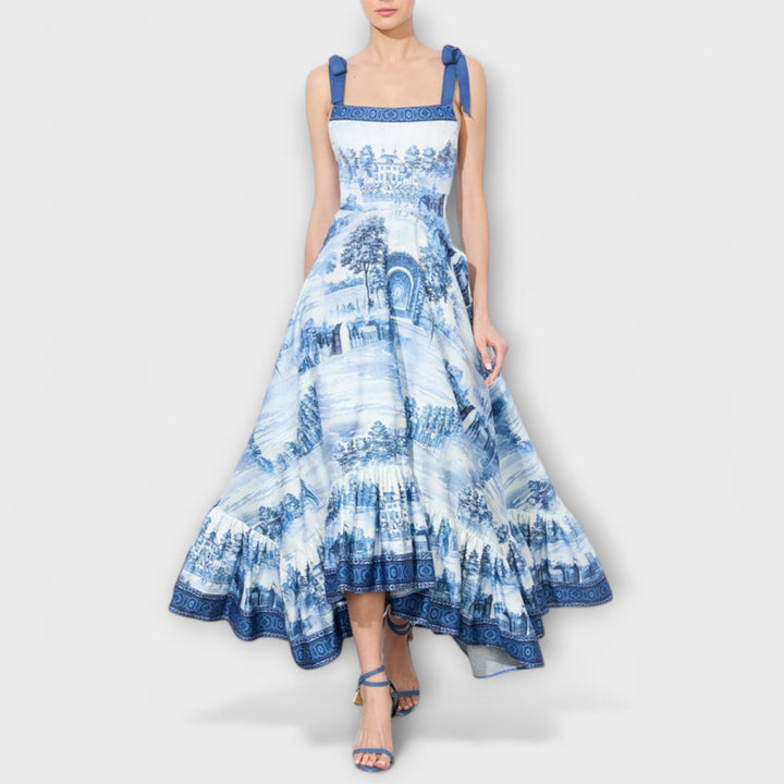 Charming Floral Maxi Dress