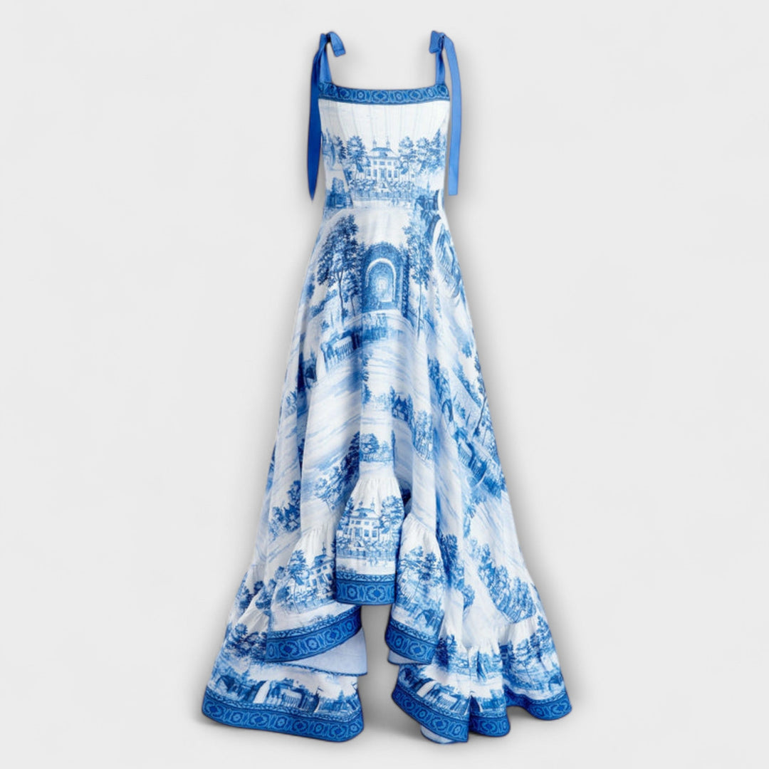Charming Floral Maxi Dress