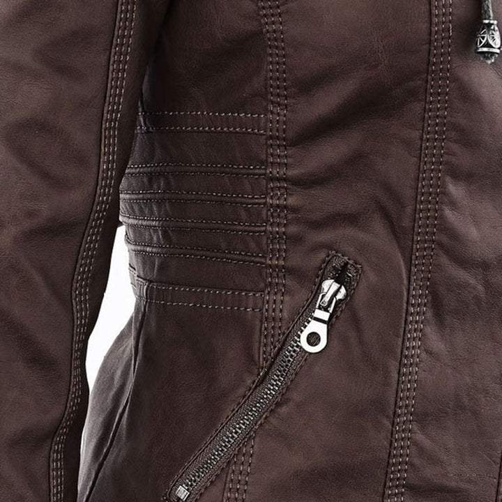 Riyana | Elegant and Street-Ready Leather Jacket