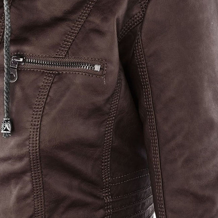 Riyana | Elegant and Street-Ready Leather Jacket