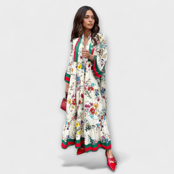 Maxi Dress with Floral