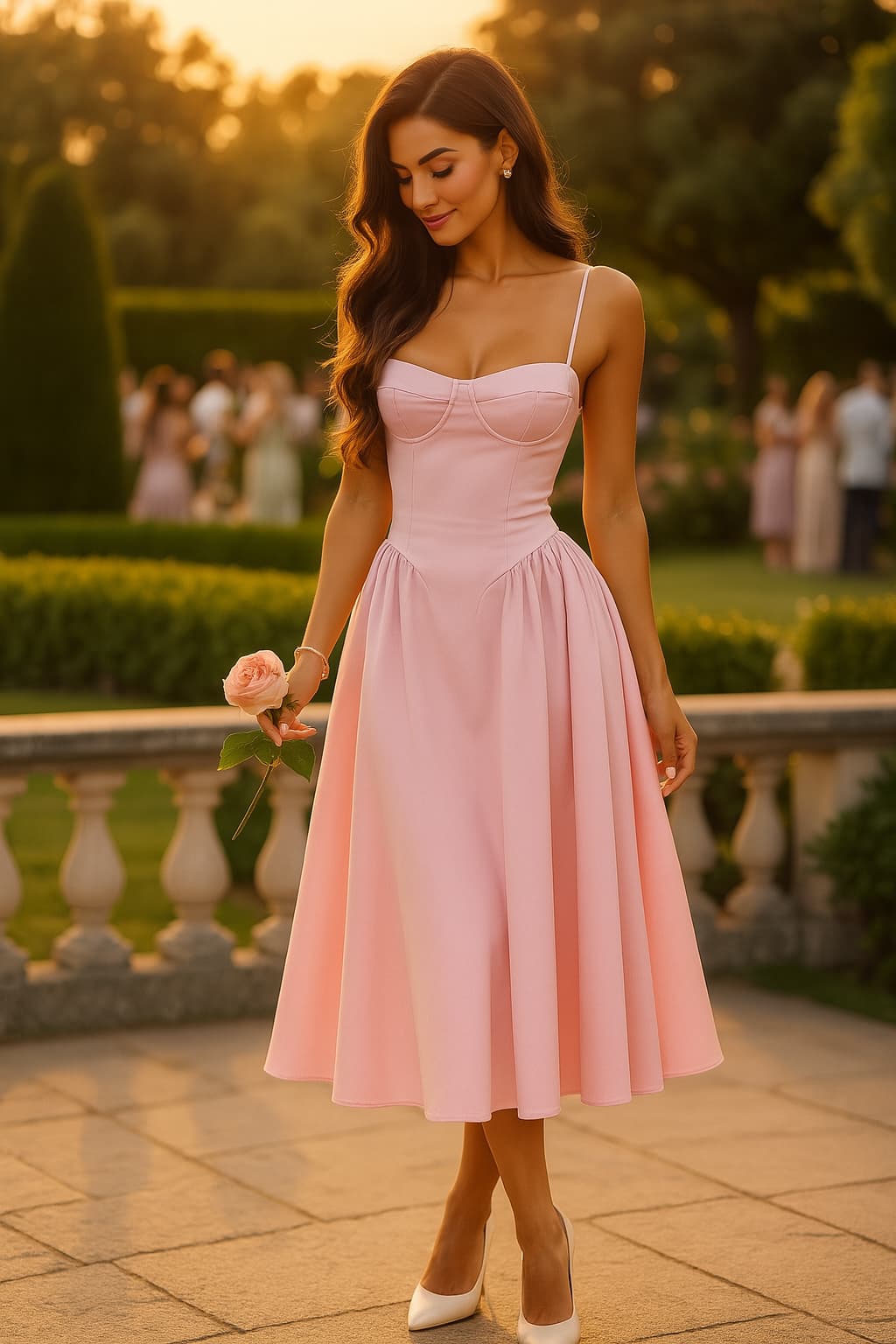 Zoe | Women’s Long Sleeve Wedding Guest Dress