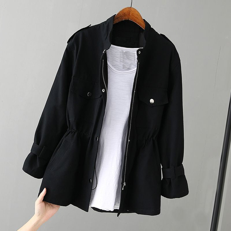 Audrey | Chic Women's Utility Jacket with Zipper