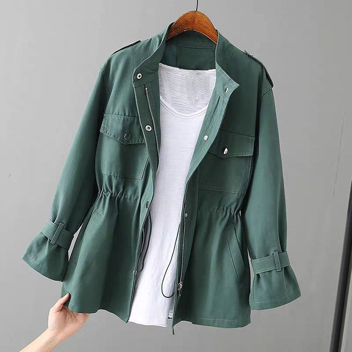 Audrey | Chic Women's Utility Jacket with Zipper