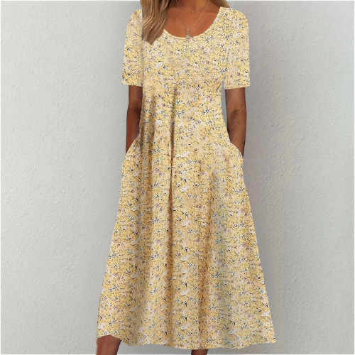 Eva | Cotton Tummy Coverage Dress