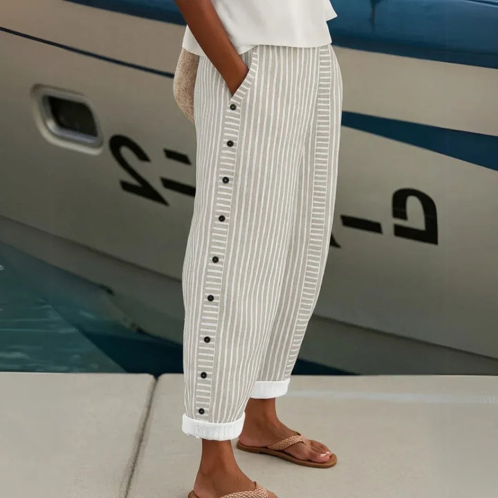 Jarane | Comfortable striped casual pants