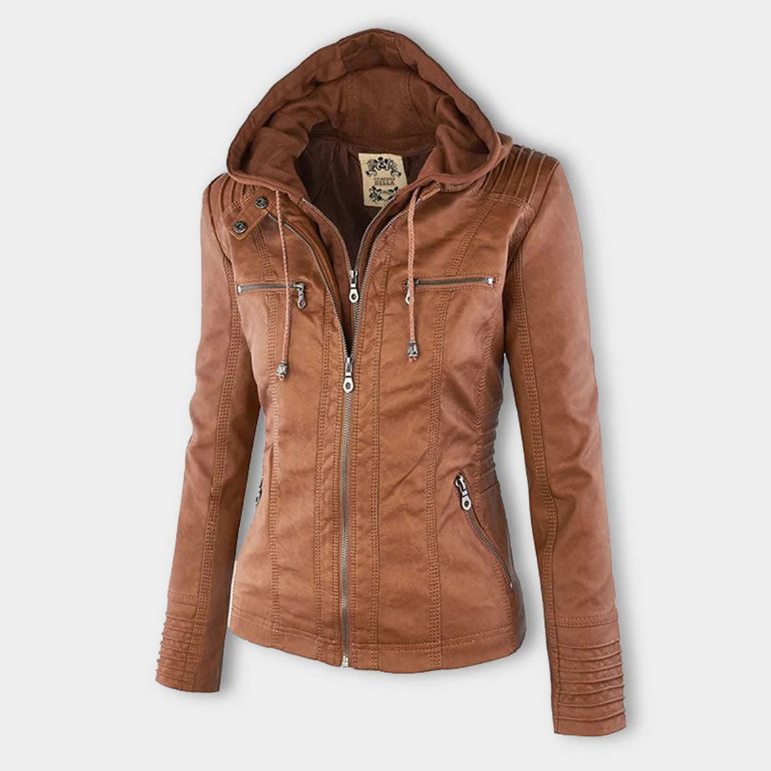 Riyana | Elegant and Street-Ready Leather Jacket