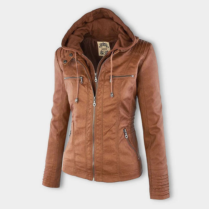 Riyana | Elegant and Street-Ready Leather Jacket
