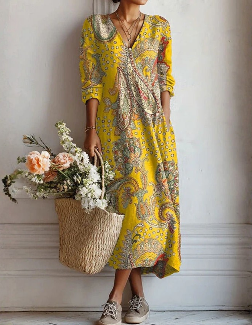 Women's Printed Everyday Comfort Dress