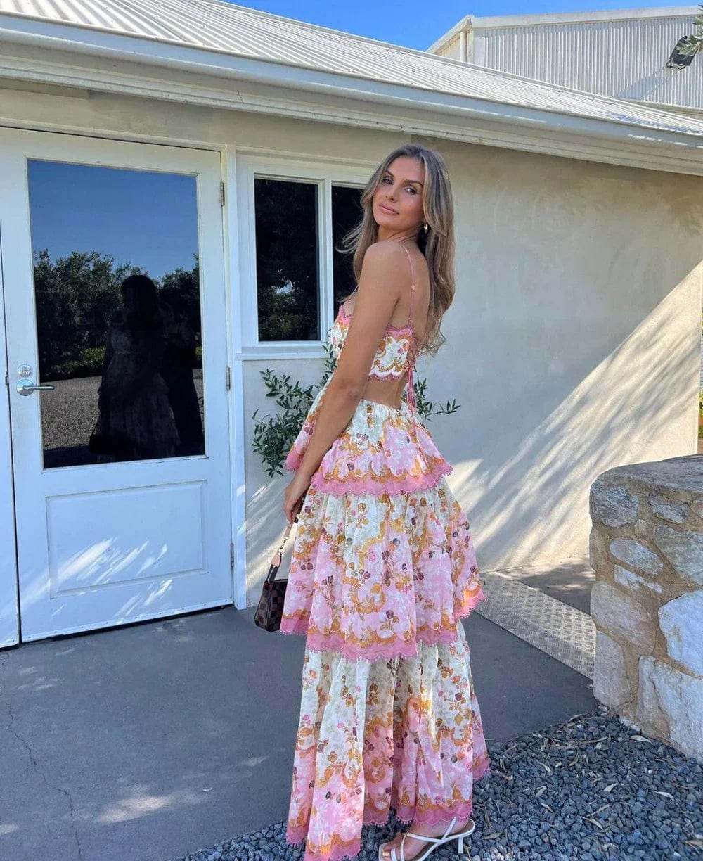 Elegant Lace Maxi Dress for Effortless Style