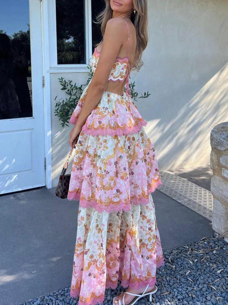 Elegant Lace Maxi Dress for Effortless Style
