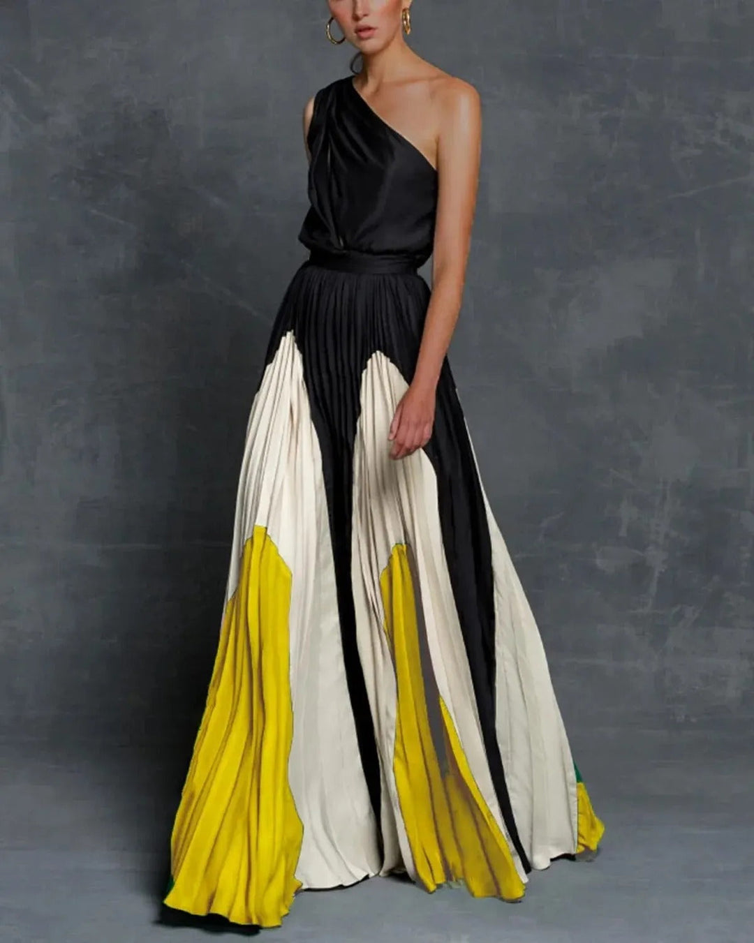 Women's Asymmetrical Wedding Guest Dress | Maxi