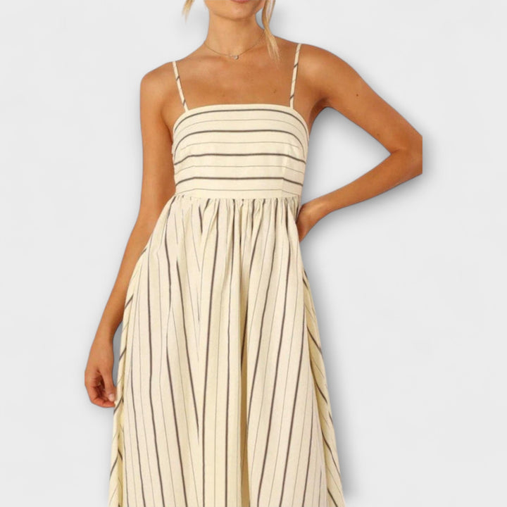 Maxi Dress in Bare Bloom