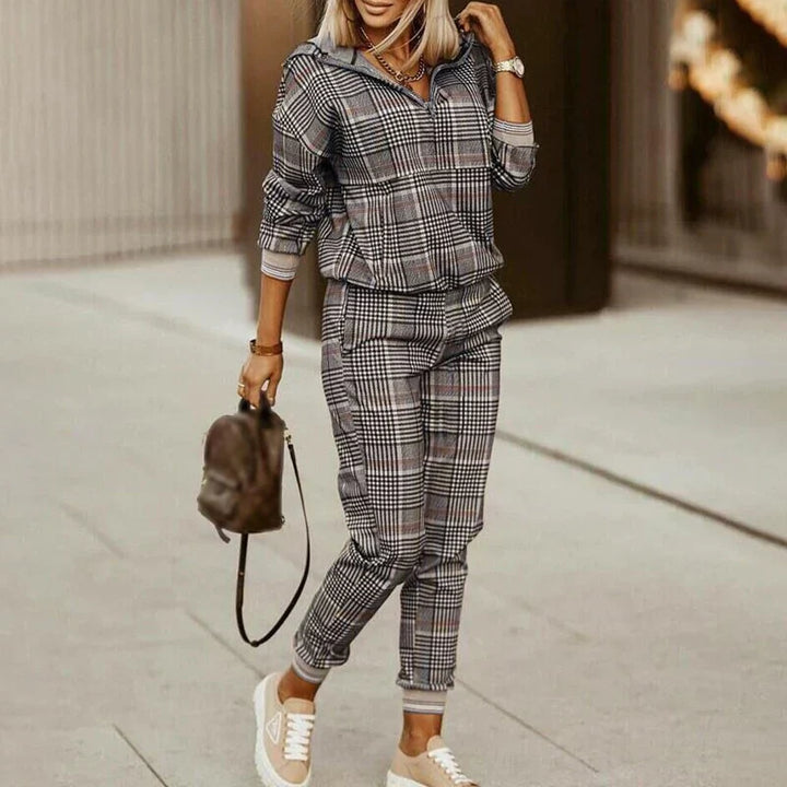 Nicole | Women’s Relaxed Fit Zip Tracksuit Set