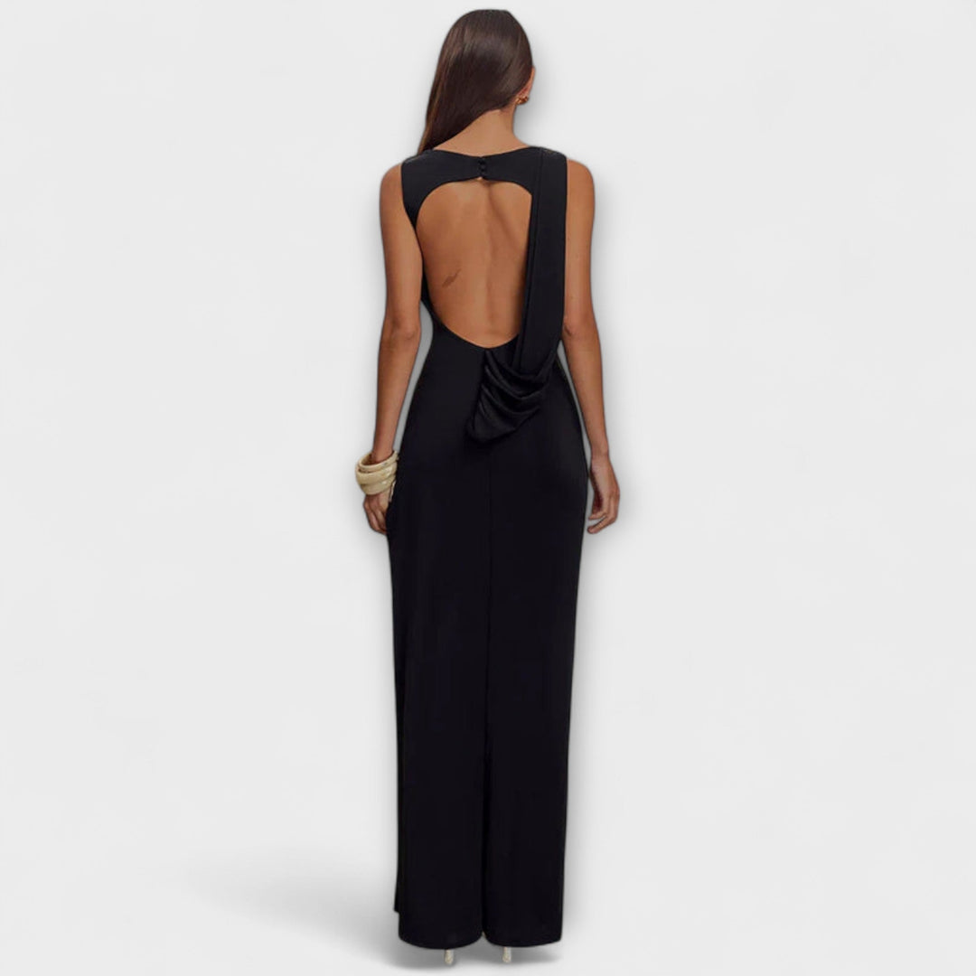 Stylish Maxi Dress with High Slit