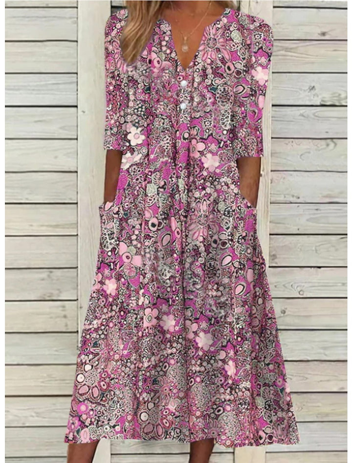 Lorna | Boho Summer Pocket Dress