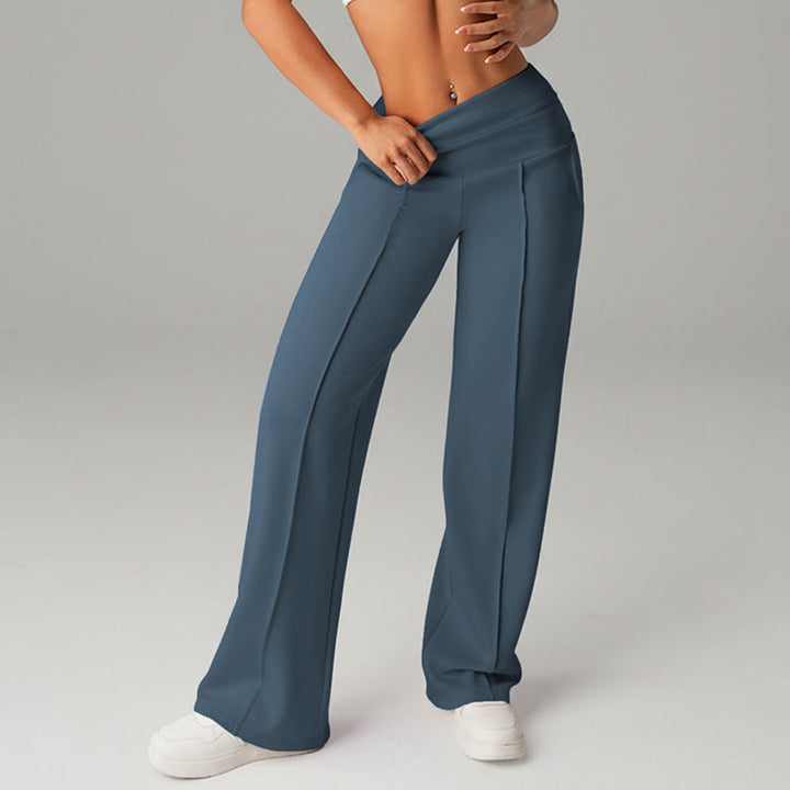 Outdoor high-waisted loose-fitting trousers