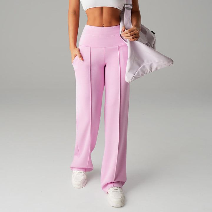 Outdoor high-waisted loose-fitting trousers