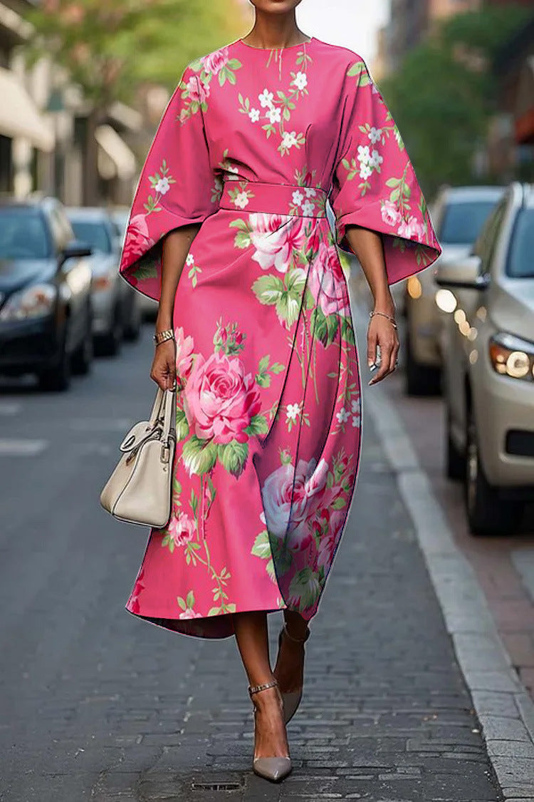 Zoraida Batwing Maxi Dress