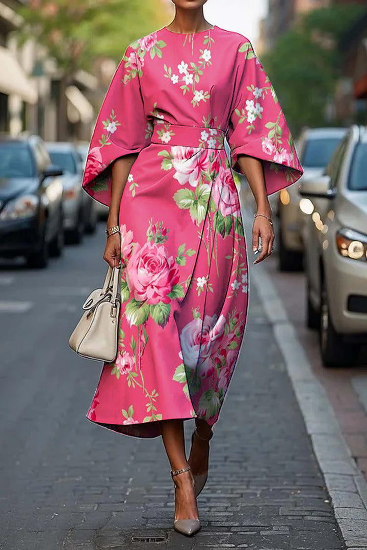 Zoraida Batwing Maxi Dress