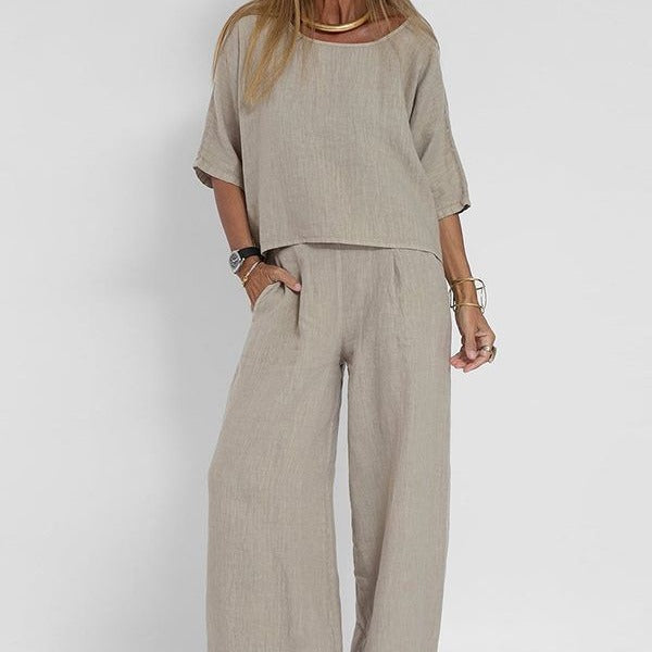 Mary | Comfortable Loose Fit Matching Outfit for Women