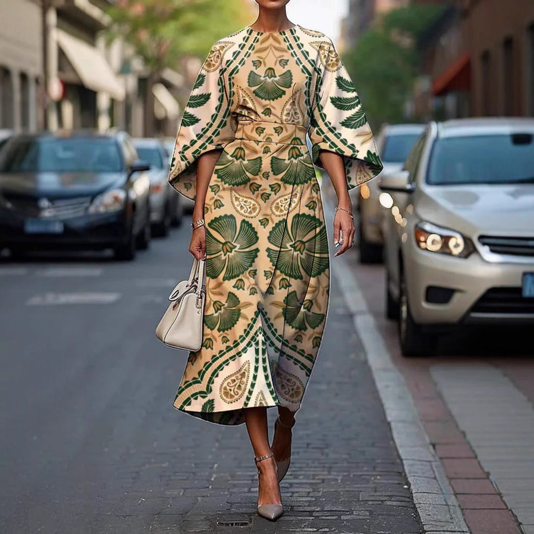Zoraida Batwing Maxi Dress
