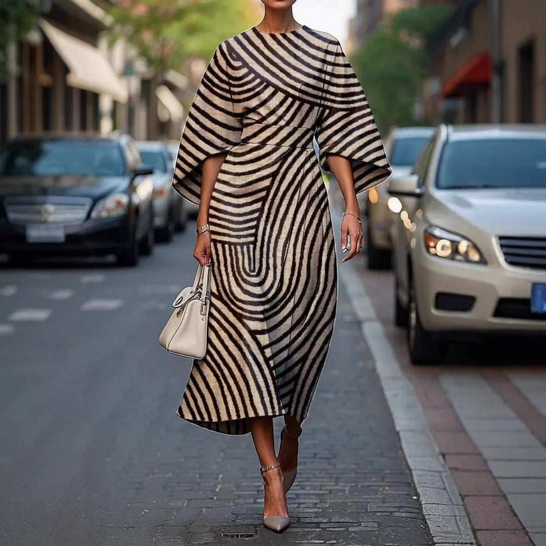 Zoraida Batwing Maxi Dress