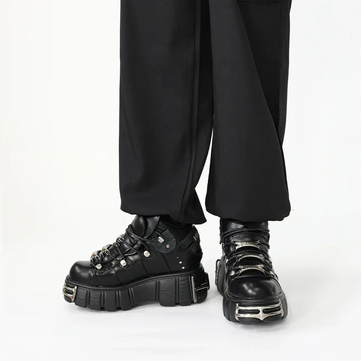 Rebel Rider Punk Ankle Shoes