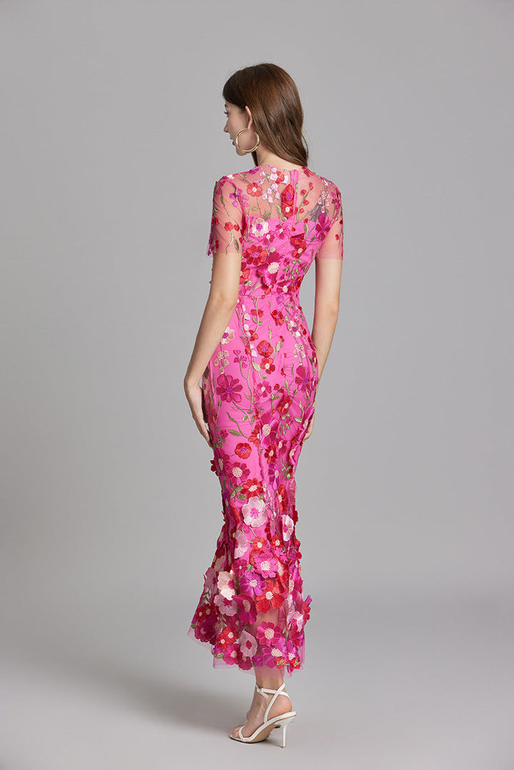 Women's Classic Floral Dress | Midi