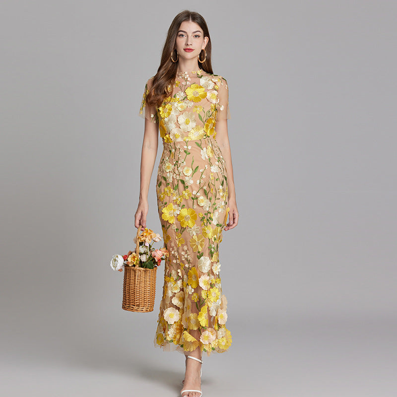 Women's Classic Floral Dress | Midi