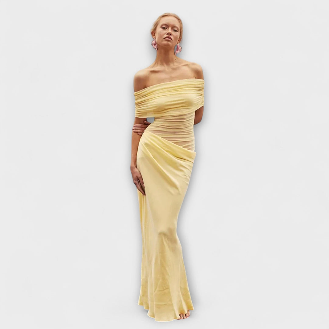 Ruffled Irregular Dress
