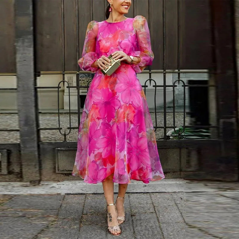 Alexa | Women’s Formal Floral Wedding Guest Dress