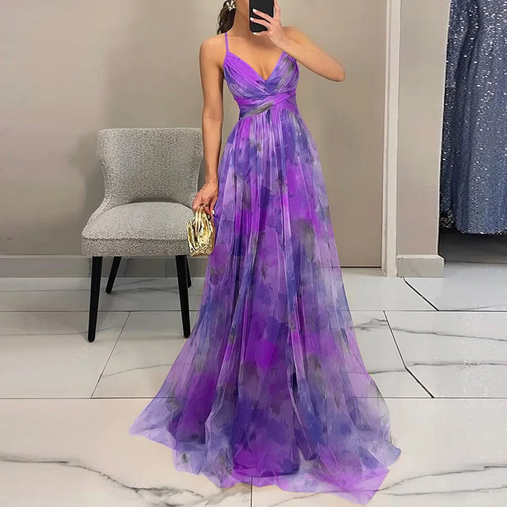 Gisele | Flattering Floral Maxi Dress
