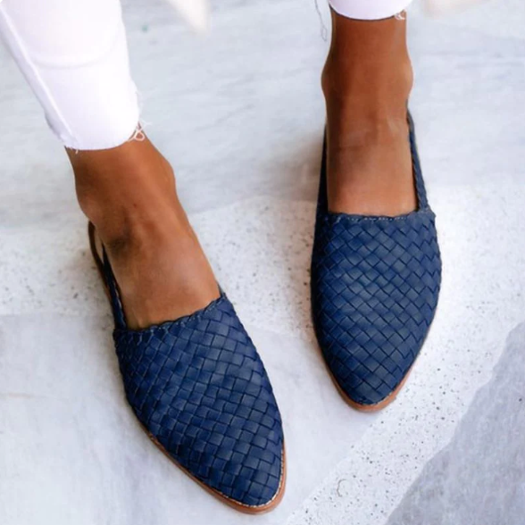 Riley | Women’s Spring Woven Ballet Flats