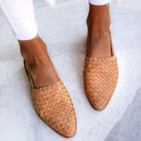 Riley | Women’s Spring Woven Ballet Flats