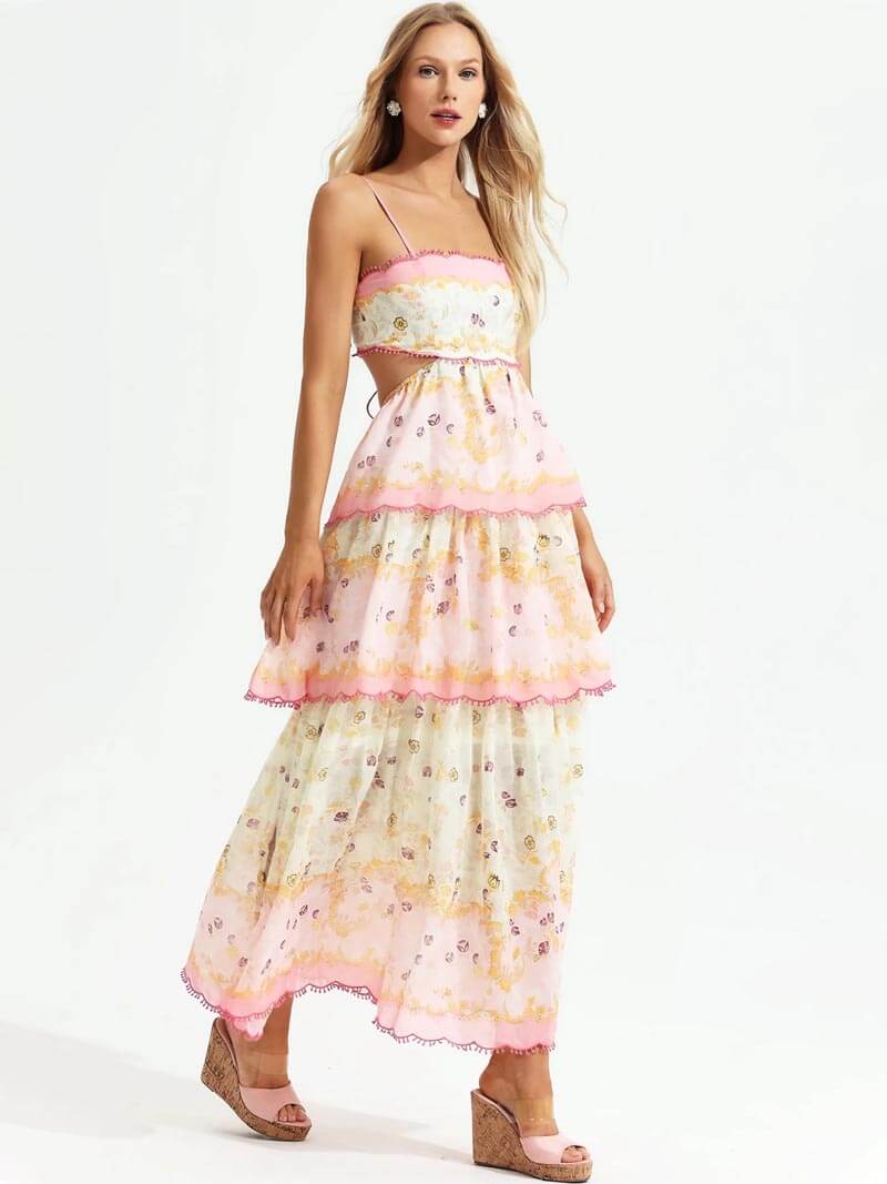 Elegant Lace Maxi Dress for Effortless Style