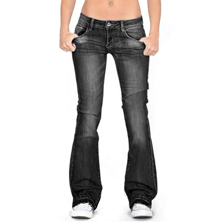 Women’s Low Rise Flared Pants | Bootcut