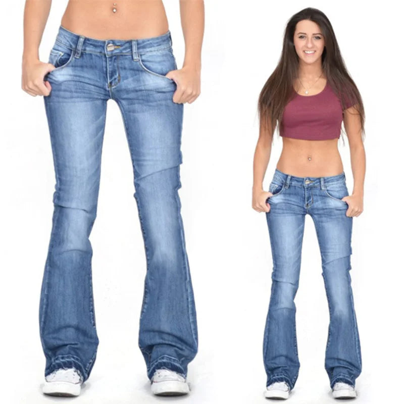 Women’s Low Rise Flared Pants | Bootcut