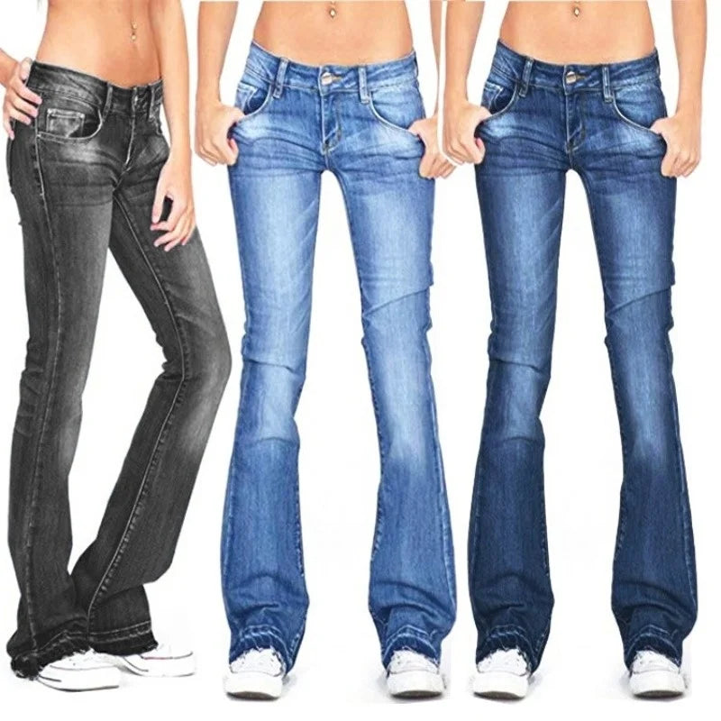 Women’s Low Rise Flared Pants | Bootcut