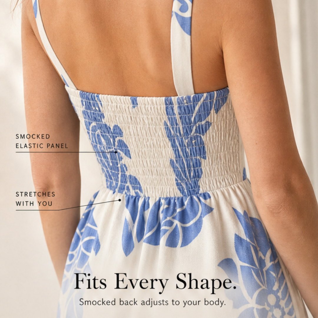 Florenza™ – Floral Midi Summer Dress