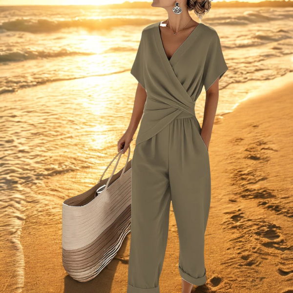 Emilia | Draped Jumpsuit