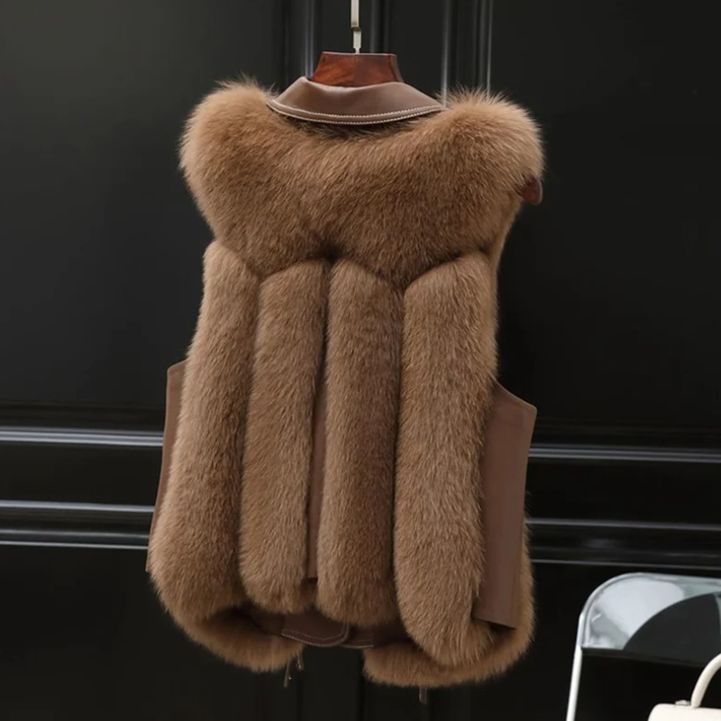 NEREIDA – EMPRESS FAUX FUR VEST