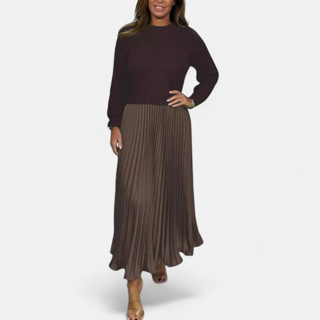 Knit Top Maxi Dress