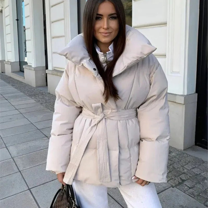 Brooklyn | Winter Belted Puffer Coat For Women