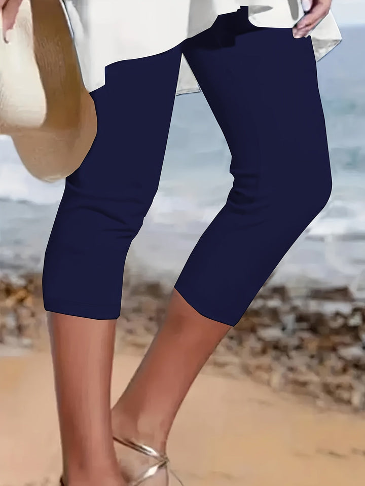 Women's Plus Size Capri Leggings | Cropped