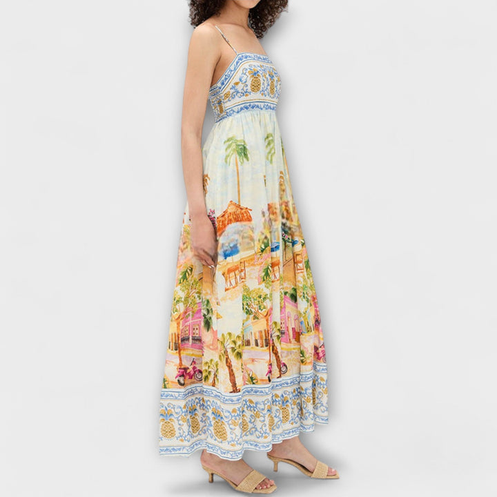 Aracati Multicolor Maxi Dress